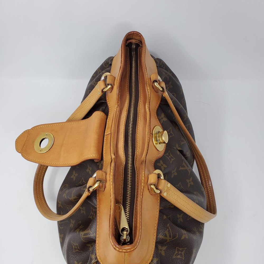 100% Auth Louis Vuitton Boetie MM Monogram ToteBag - Picture 5 of 15